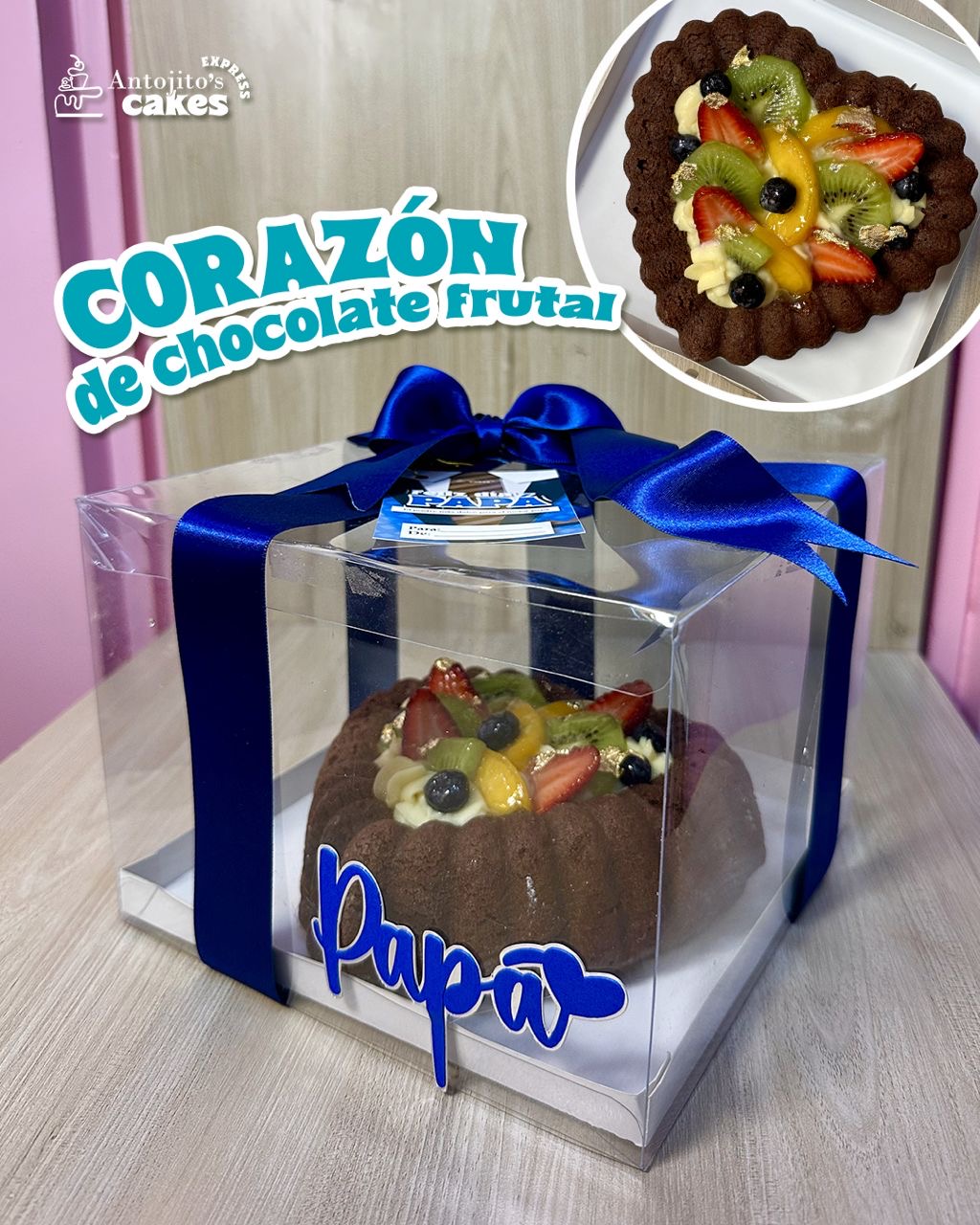 Chocolate de Corazón para Papá